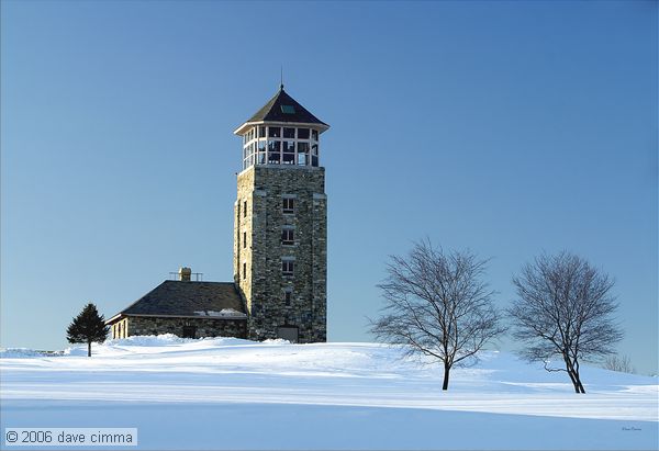 Tower in winter
